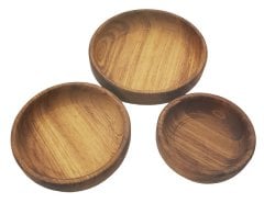 İROKO  TABAK 3 LÜ SET