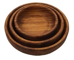 İROKO  TABAK 3 LÜ SET
