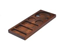 KARŞILAMA-OTEL-İKRAM TEPSİSİ-CEVİZ RENK  50 x 20 x 3 cm